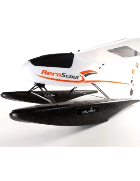 Flotteurs pour AeroScout 1,1 E-flite HBZ3811 futurheli