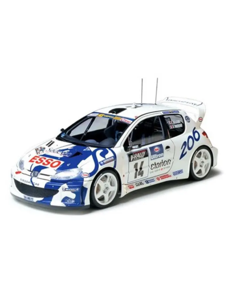 Maquette Peugeot 206 WRC Tamiya 24221 Futurheli