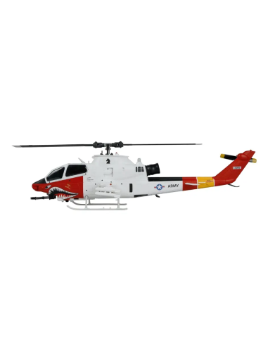 Helico de guerre cobra vue de coté futurheli RC .