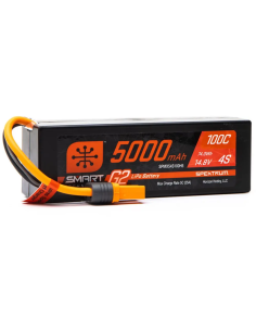 Batterie 5000 Mah 4S 100c Smart G2 Spektrum SPMX54S100H5