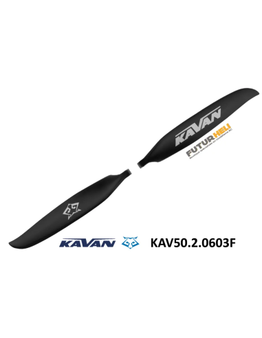 Kavan Futurheli Helice 6X3 repliable en Carbone Kavan