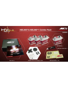 Set de servo Helico MKS pour Classe 700 à 800 futurheli 2