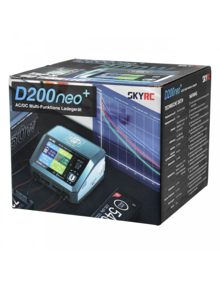 Chargeur D200 Neo+ 2x400 W SkyRc SKY100196-06