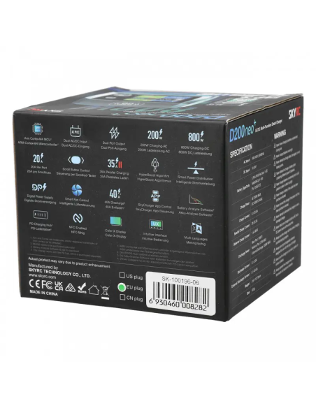 Chargeur D200 Neo+ 2x400 W SkyRc SKY100196-06
