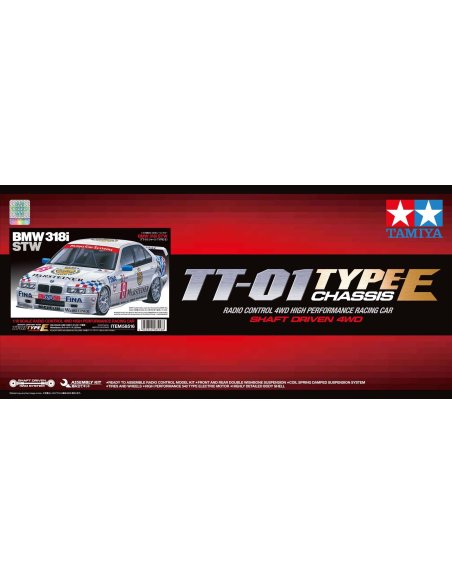 Bmw 318I STW TT01E 1/10 ème Tamiya 58516