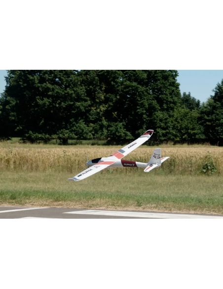 Motoplaneur Alpha V2 1500 mm complet avec Radio Kavan KAV02.8076V2RTF