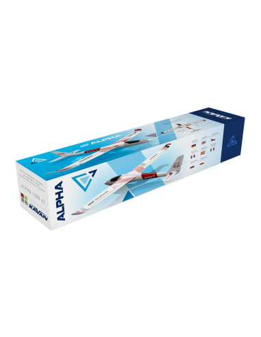 Motoplaneur Alpha V2 1500 mm complet avec Radio Kavan KAV02.8076V2RTF