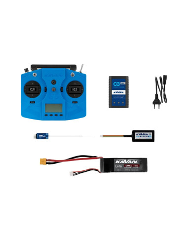 Motoplaneur Alpha V2 1500 mm complet avec Radio Kavan KAV02.8076V2RTF