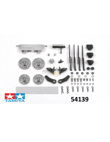Tamiya 54139 set accessoires carrosserie 1/10 futurheli distribution .