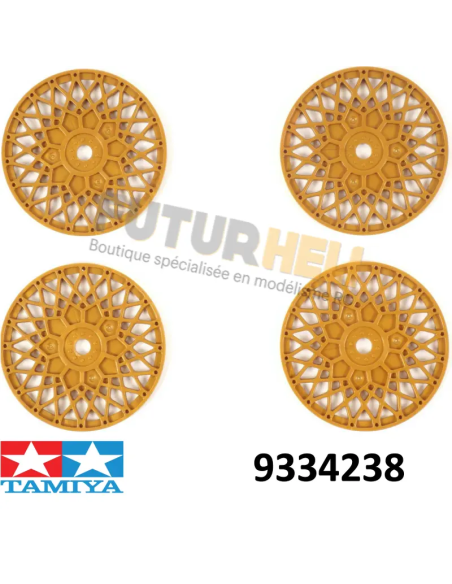 Tamiya 9334238 enjoliveurs Or pour jante 47524 Futurheli Distribution .
