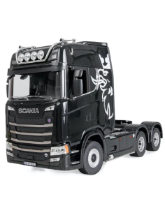 Camion Scania 770 Tracteur noir 6x4 1/18 RTR Complet Futurheli distribution Amewi France