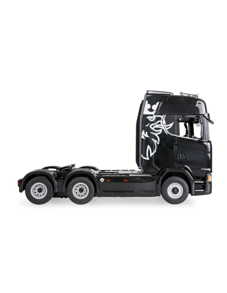 Camion Scania 770 Tracteur noir 6x4 1/18 RTR Complet