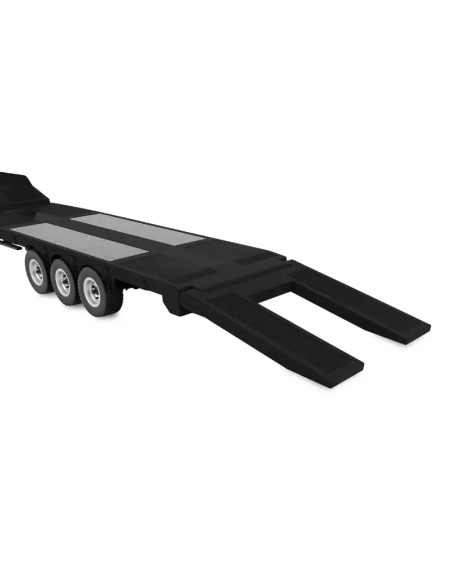 Remorque surbaissé 3 essieux pour Scania 1/18 ème