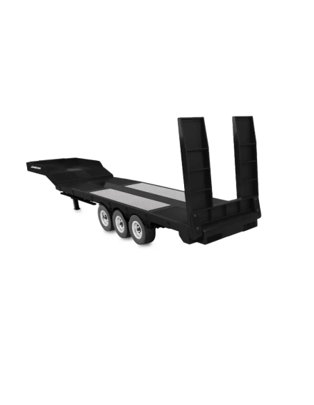 Remorque surbaissé 3 essieux pour Scania 1/18 ème