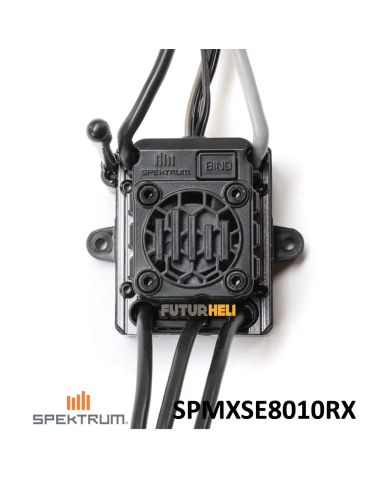 ESC 80 A Arrma Futurheli Vue de dessus .