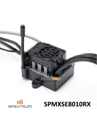 ESC 80A Brushless 3S + récepteur SLT Spektrum SPMXSE8010RX