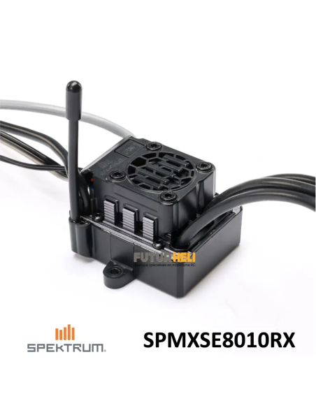 ESC 80A Brushless 3S + récepteur SLT Spektrum SPMXSE8010RX