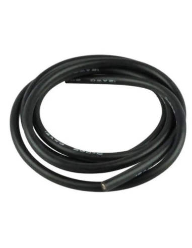 Cable silicone 4mm² noir 1M futurheli