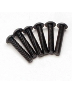 Traxxas 2589 Vis BTR Bombé 4x20mm (x6)  futurheli