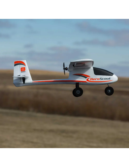 Aéroscout S2 (env 1,1m) RTF + Radio + Simulateur ABZ380002