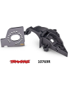 Traxxas 10769R Support moteur Alu Gris + Couvercle transmission futurheli RC distribution