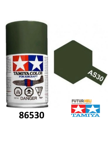 Peinture AS30 Vert Foncé RAF Tamiya 86530 Futurheli Distributeur Tamiya
