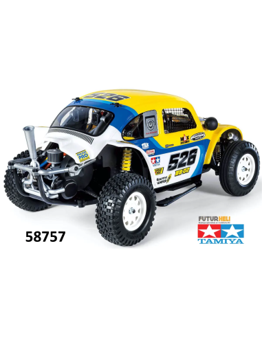 Futurheli Tamiya VW Dune Beetle cross Châssis BB02 Ref 58757