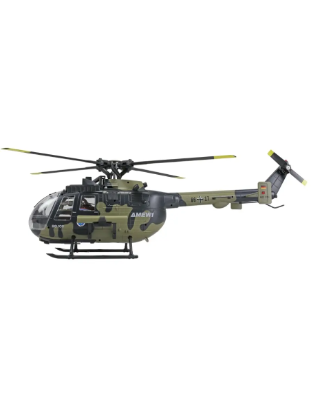BO105 RC futurheli Vue de coté  futurheli Distribution