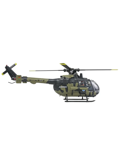 BO105 RC futurheli Vue coté droit futurheli