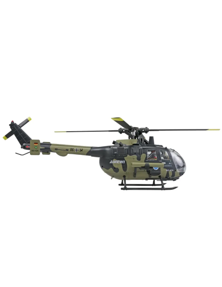 BO105 RC futurheli Vue coté droit futurheli