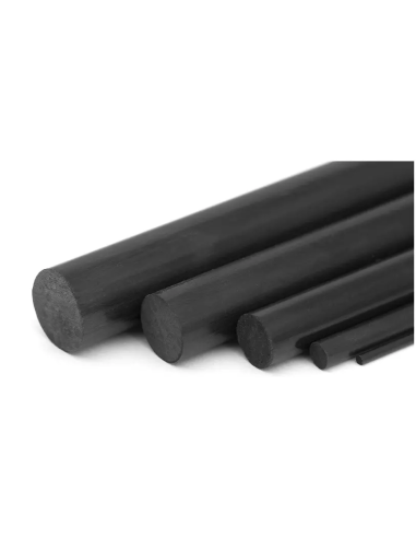 Tige en fibre de verre 2,5mm 1M (noir)