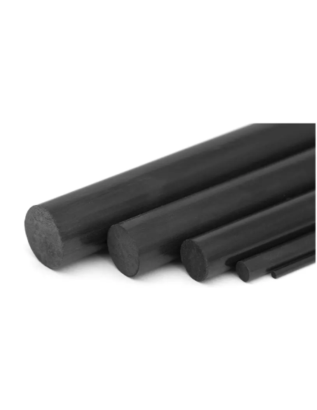 Tige en fibre de verre 2,5mm 1M (noir)