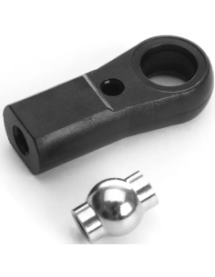 Chape à rotule Maxi M3 trou 3mm à l'unité futurheli