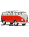 Tamiya 28101 volkswagen Type 2 Rouge/Blanc 1/24 sans colle distribution Futurheli