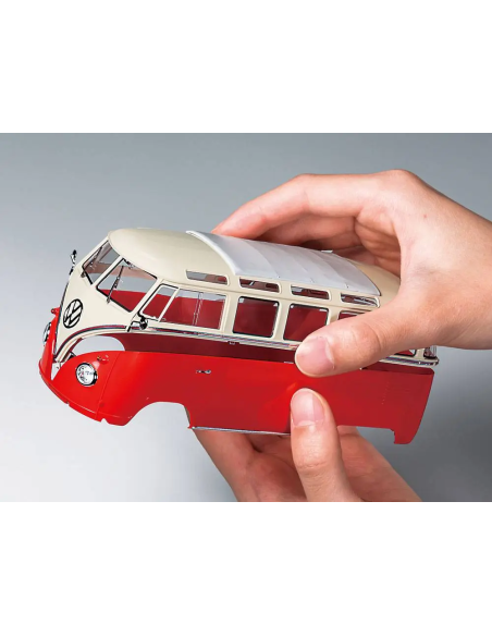 Tamiya 28101 volkswagen Type 2 Rouge/Blanc 1/24 sans colle