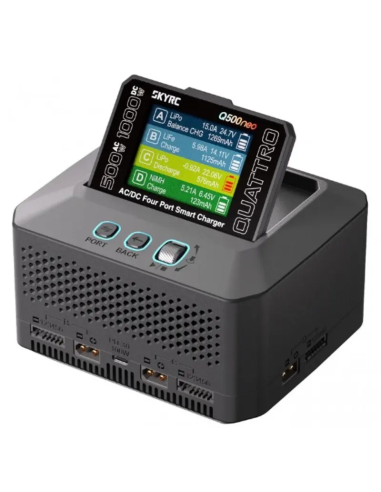 Chargeur Q500neo Quattro AC/DC Max 1000W  futurheli SkyRc