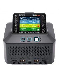 Chargeur Q500neo Quattro AC/DC Max 1000W  futurheli SkyRc 2