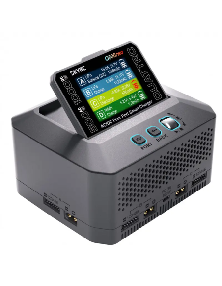 Chargeur Q500neo Quattro AC/DC Max 1000W