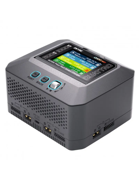Chargeur Q500neo Quattro AC/DC Max 1000W