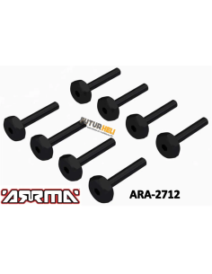 Vis à grosse tête M2,5x15 (x8) Arrma ARA-2712 futurheli distribution Arrma France