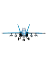 Jet Hornet F/A18 turbine 61mm PNP FMS151P - vue 5