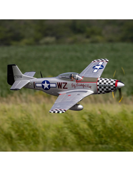 E-flite Big Beautiful Doll P51D Mustang BNF ou PNP
