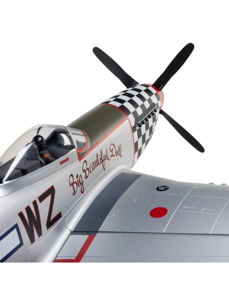 E-flite Big Beautiful Doll P51D Mustang BNF ou PNP