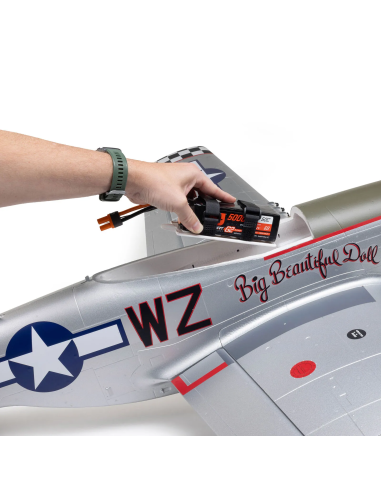 E-flite Big Beautiful Doll P51D Mustang BNF ou PNP