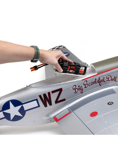 E-flite Big Beautiful Doll P51D Mustang BNF ou PNP
