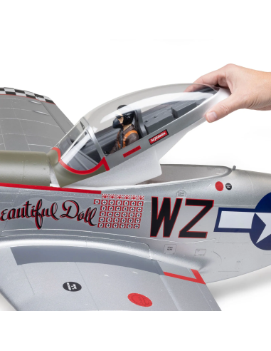 E-flite Big Beautiful Doll P51D Mustang BNF ou PNP