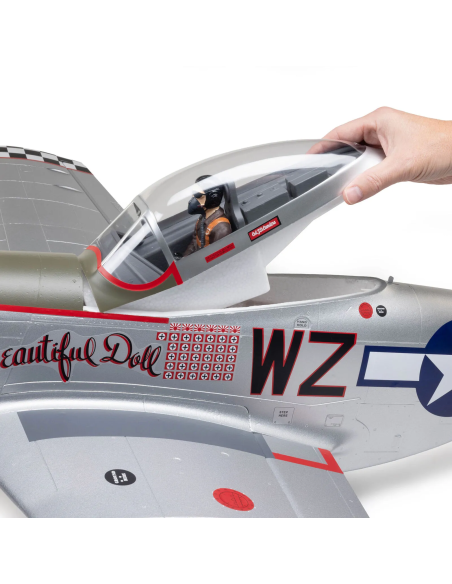 E-flite Big Beautiful Doll P51D Mustang BNF ou PNP