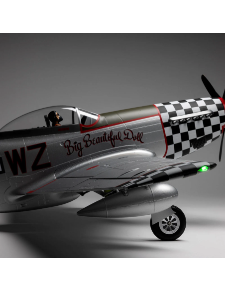 E-flite Big Beautiful Doll P51D Mustang BNF ou PNP