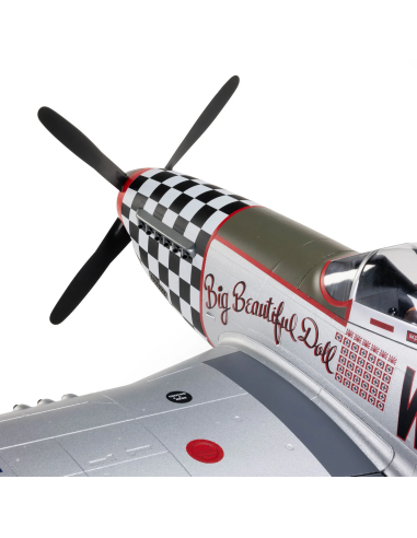 E-flite Big Beautiful Doll P51D Mustang BNF ou PNP