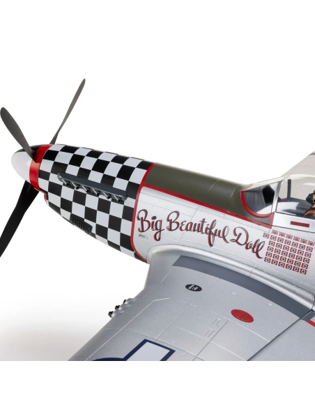 E-flite Big Beautiful Doll P51D Mustang BNF ou PNP